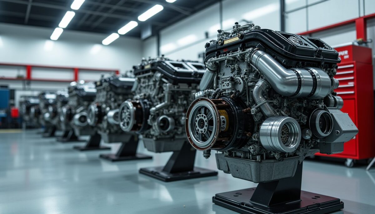 Poids des moteurs automobiles : variations selon le type et la cylindrée